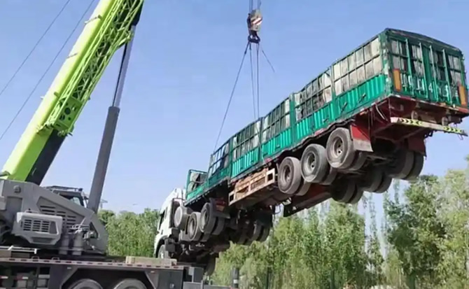 江州区道路脱困救援案例